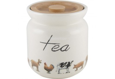 Farmers Market Storage Jar Tea